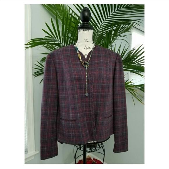 Vintage Pendleton 100% Pure Virgin Wool Blazer - Picture 1 of 6